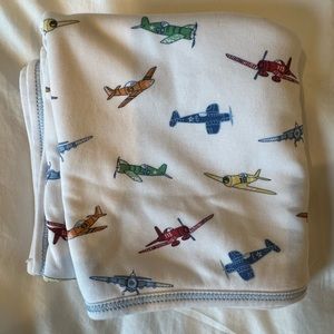 Kissy Kissy Planes Blanket